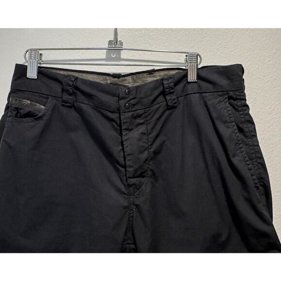 Diesel Black Chino Cotton Shorts Men’s Size 30 Button Fly Slim Fit Everyday - Picture 2 of 7